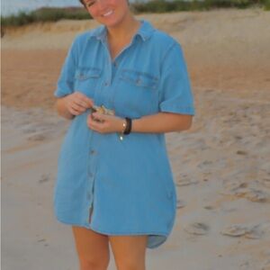 Women’s Universal Thread Denim Mini Dress Size Medium